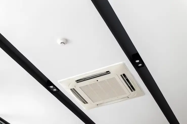 split ceiling